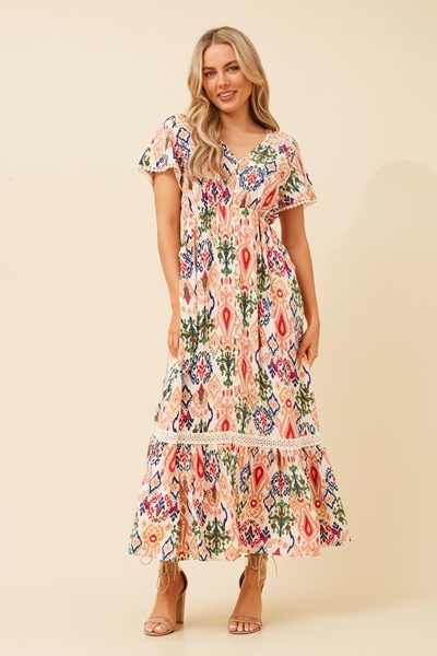 FERGIE BOHO MAXI DRESS