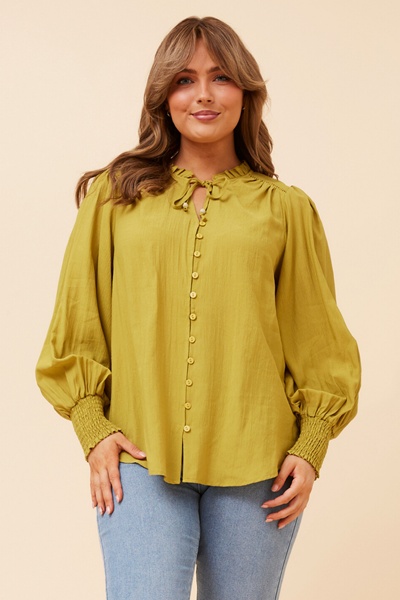 FERRIS SOLID BLOUSE