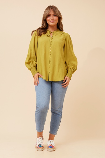 FERRIS SOLID BLOUSE