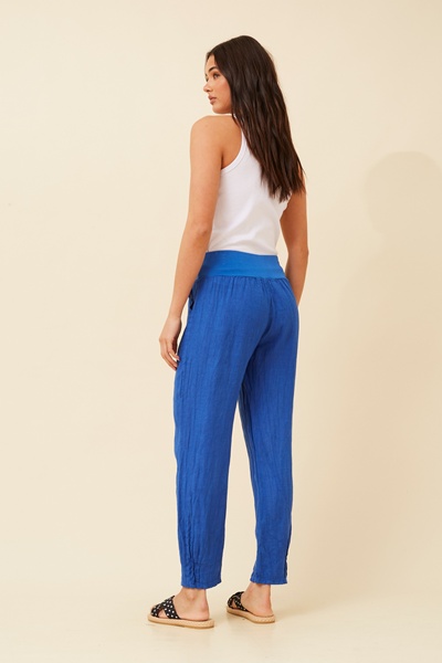 FINN SOLID LINEN PANTS