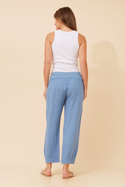 FINN SOLID LINEN PANTS