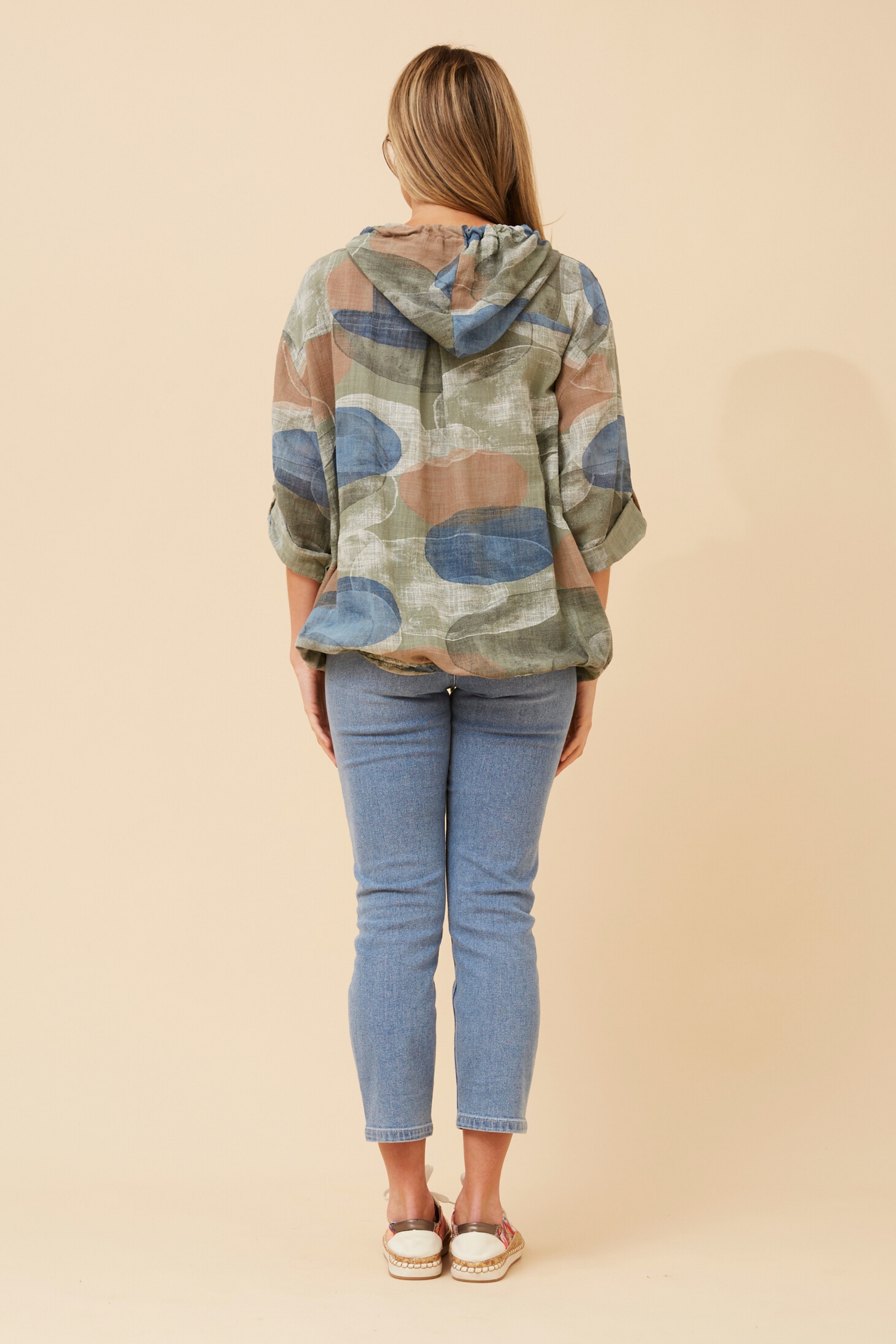 FIORINA ABSTRACT PRINT JACKET