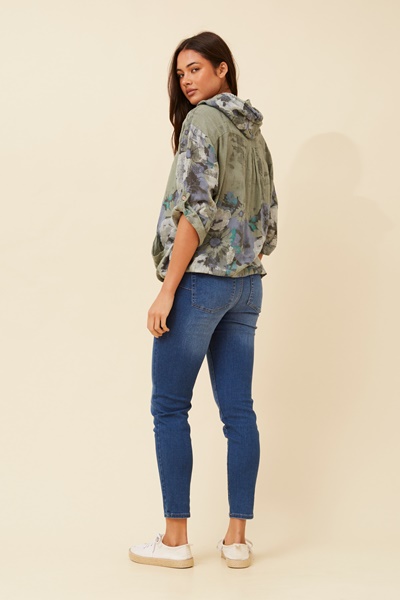 FIORINA CASUAL FLORAL JACKET