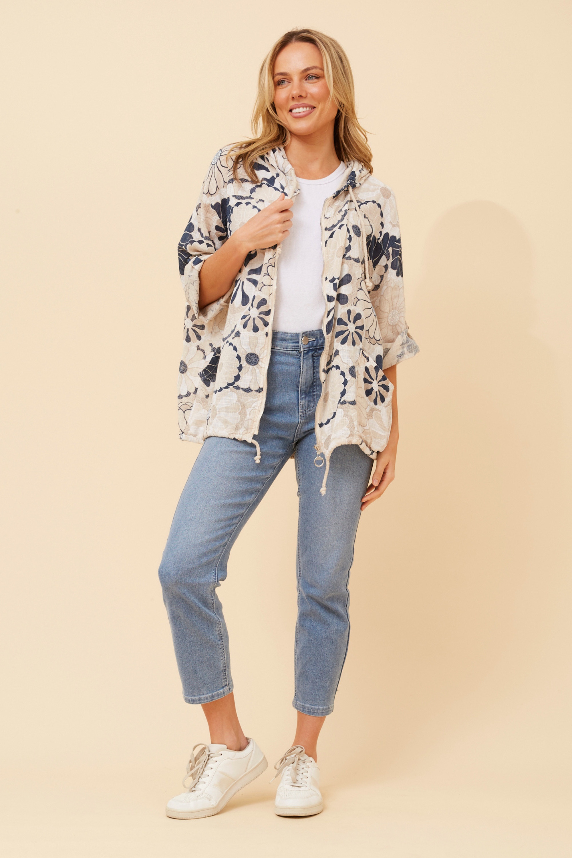 FIORINA FLORAL PRINT JACKET