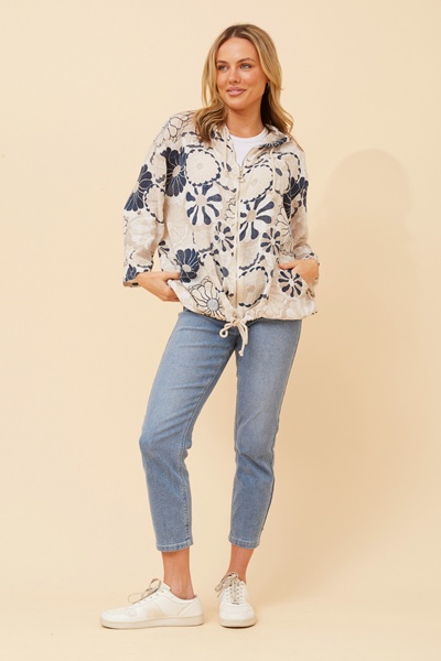 FIORINA FLORAL PRINT JACKET