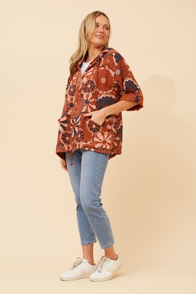 FIORINA FLORAL PRINT JACKET