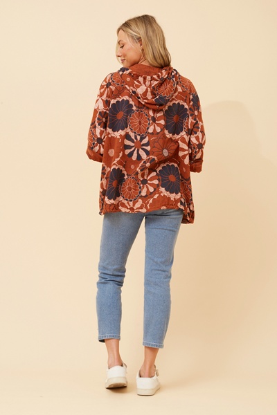 FIORINA FLORAL PRINT JACKET
