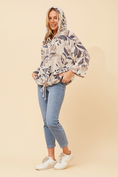 FIORINA FLORAL PRINT JACKET