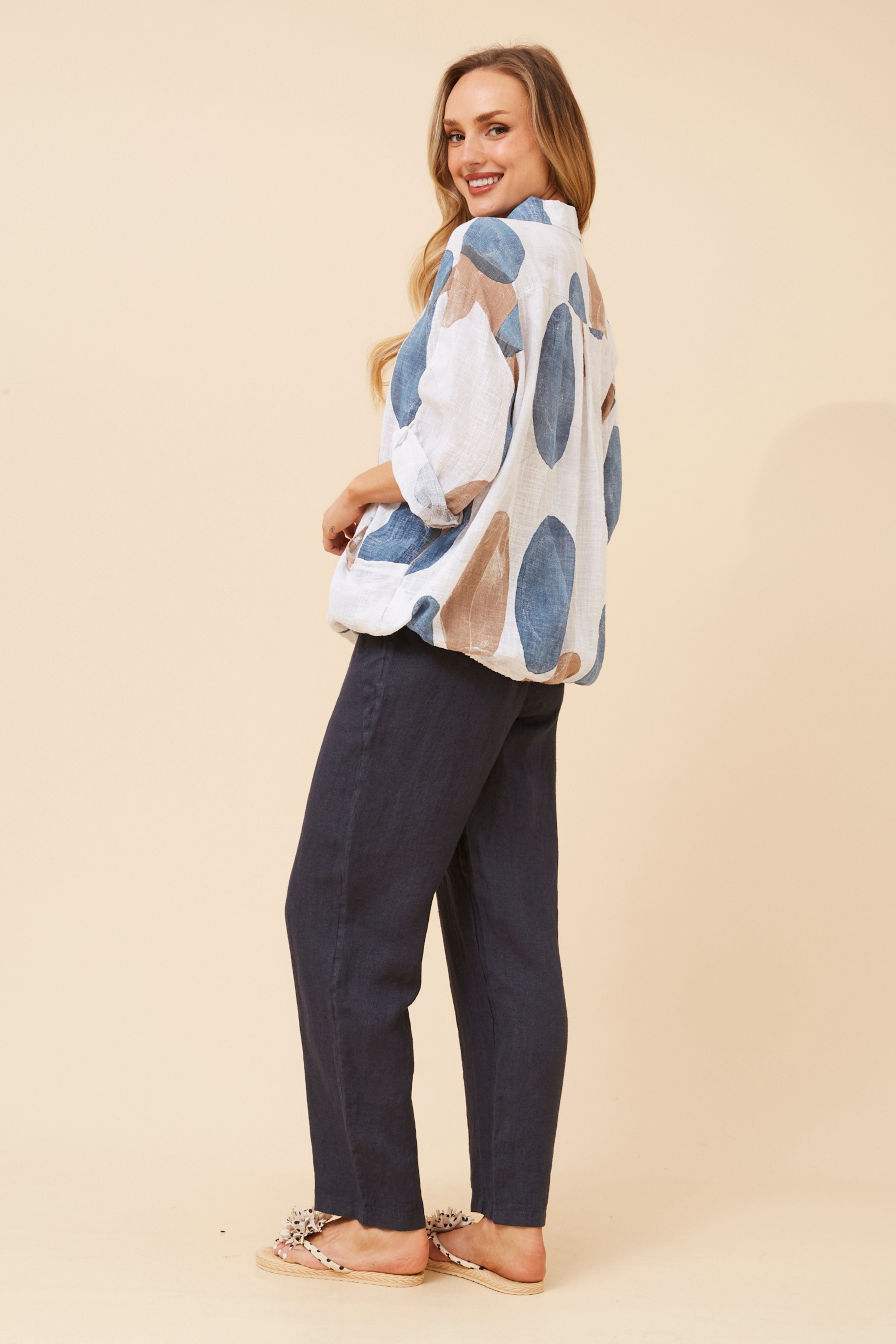 FIORINI ABSTRACT PRINT JACKET