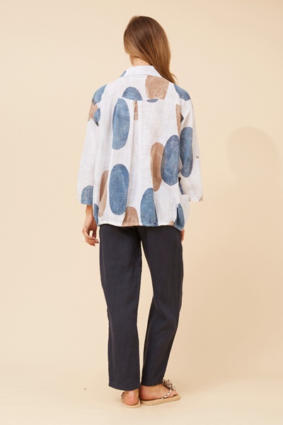 FIORINI ABSTRACT PRINT JACKET