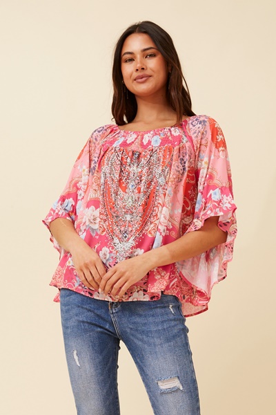 FLAMENCO ARABESQUE TOP