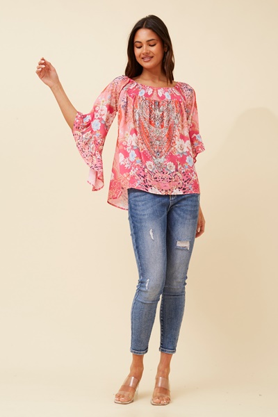 FLAMENCO ARABESQUE TOP