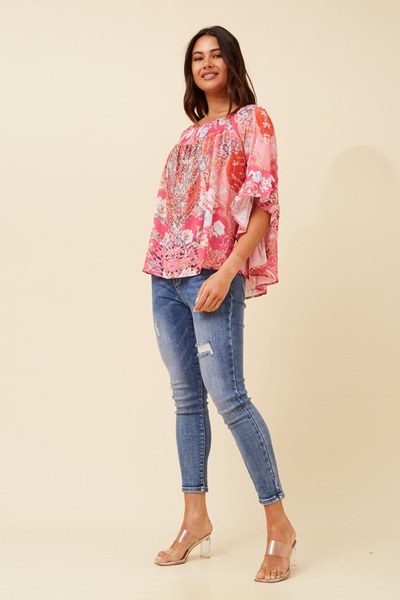 FLAMENCO ARABESQUE TOP