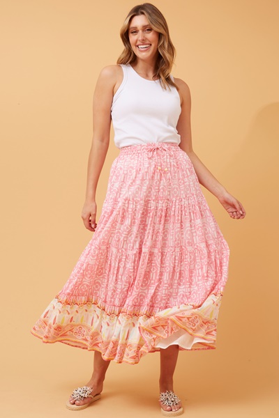 FLEURY BOHO MAXI SKIRT