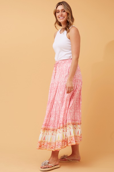 FLEURY BOHO MAXI SKIRT