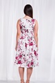 Floral fit and flare dress