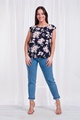 FLORAL PRINT SHELL TOP
