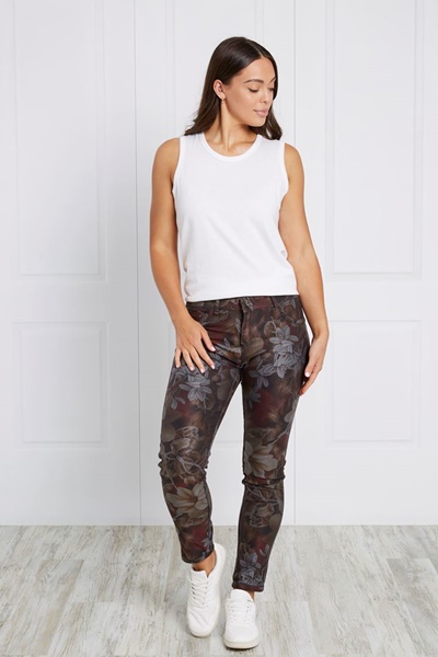 FLORAL REVERSIBLE PANT