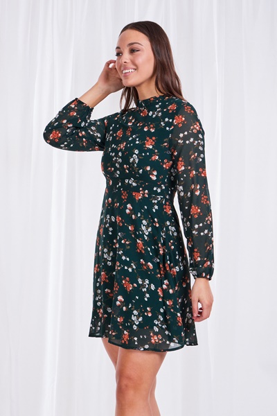Floral Skater Dress