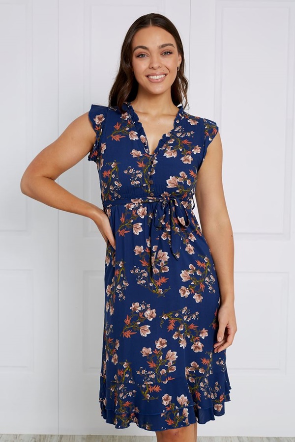 FLORAL TEA DRESS FLORAL TEA DRESS