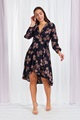 Floral Wrap Dress
