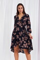 Floral Wrap Dress