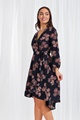 Floral Wrap Dress