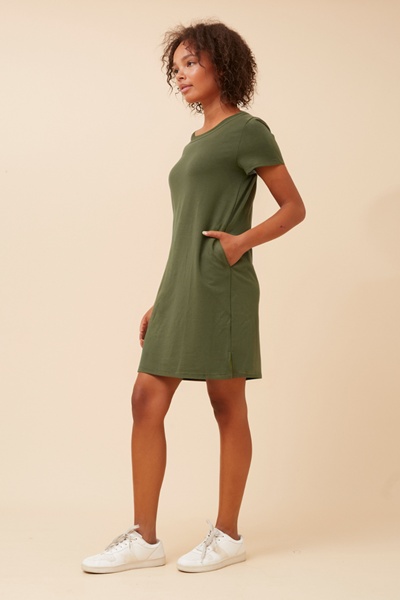 FLORINDA SOLID SHORT DRESS