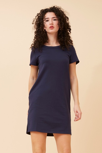 FLORINDA SOLID SHORT DRESS