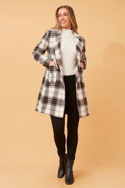 FRASER CHECK COAT