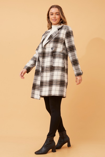 FRASER CHECK COAT