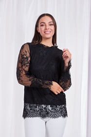 FRENCH LACE BLOUSE