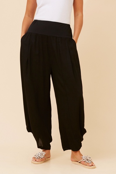 FREYA LINEN BLEND PANTS