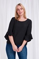 FRILL SLEEVE BLOUSE