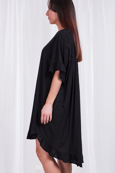 FRILL SLEEVE DRESS