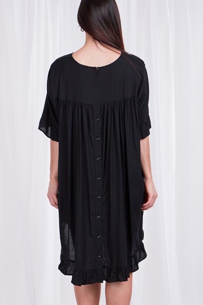 FRILL SLEEVE DRESS