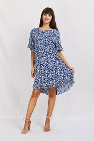 FRILL SLEEVE DRESS