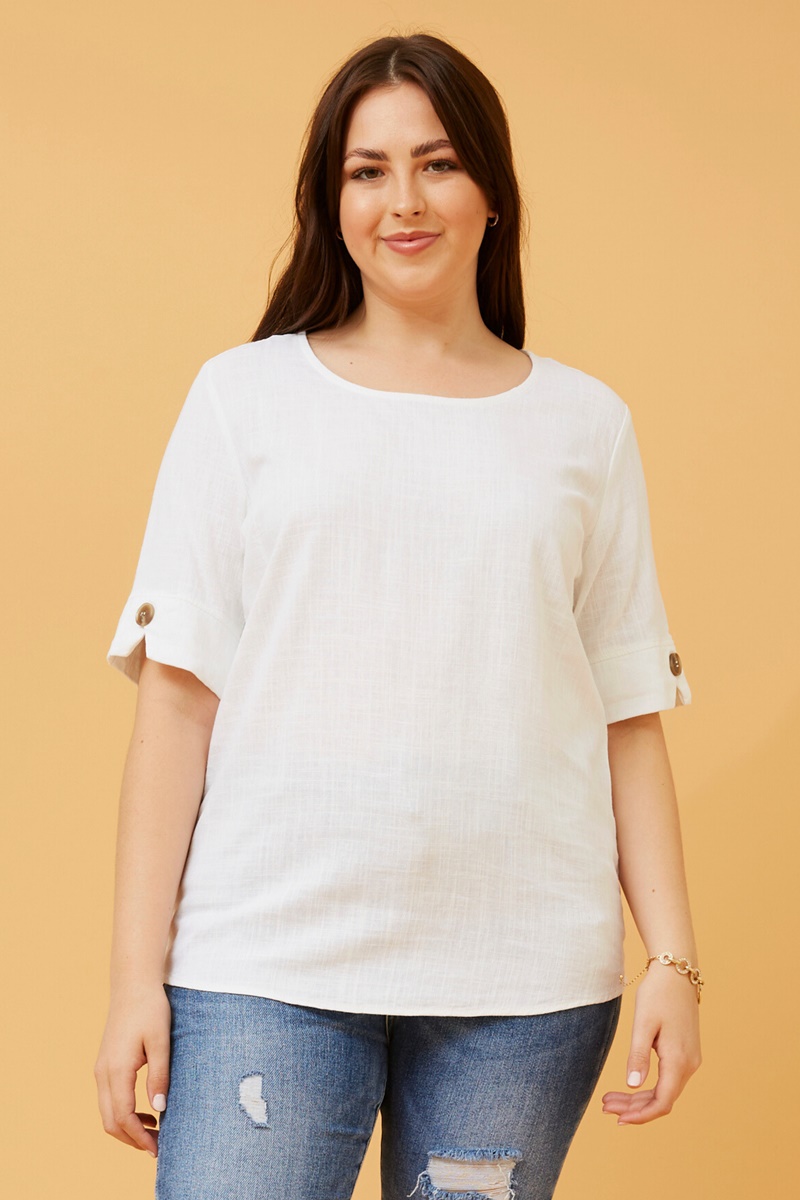 GAELIN LINEN TOP GAELIN LINEN TOP