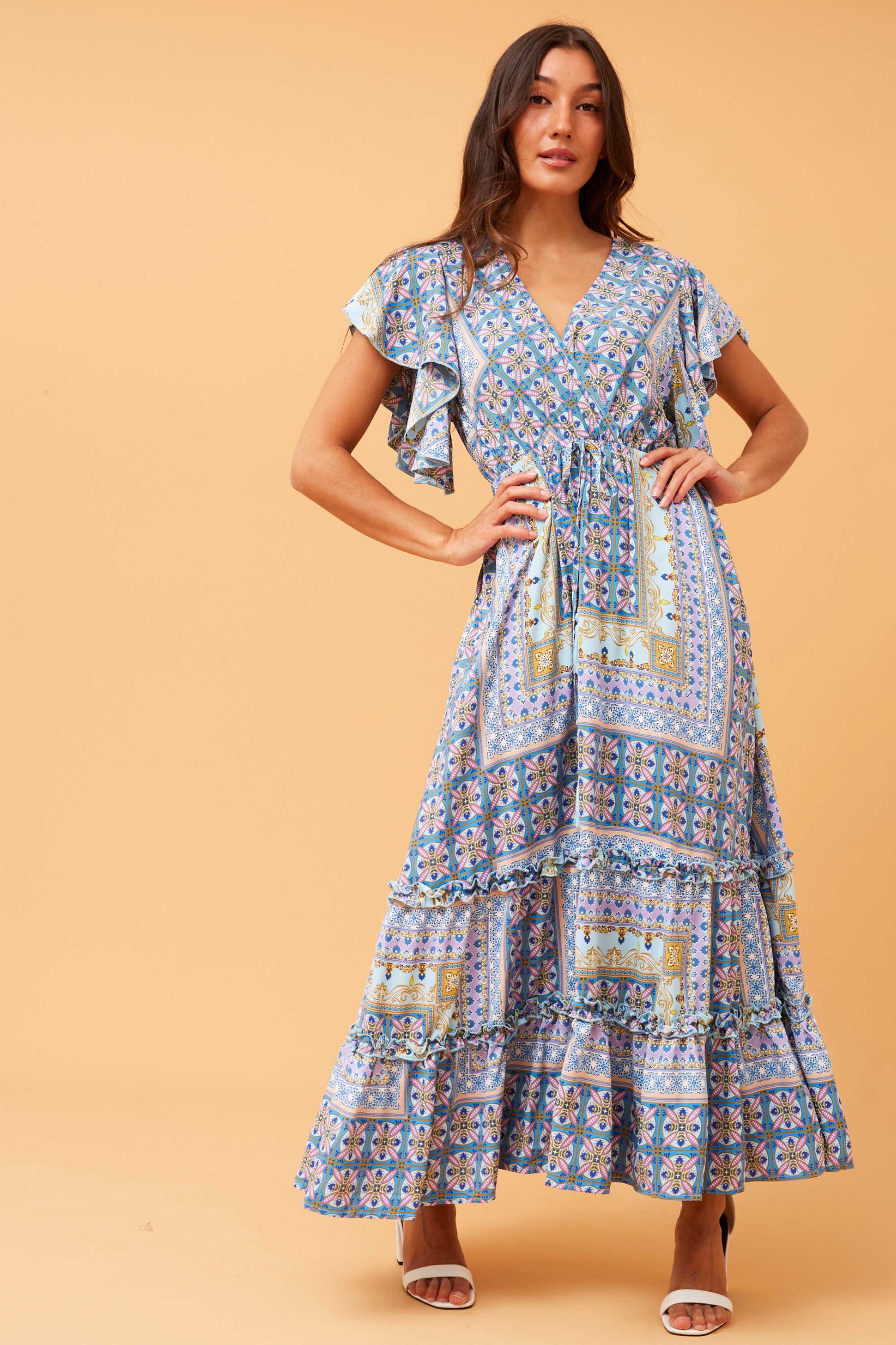 Gemalla boho floral maxi dress, Buy Online