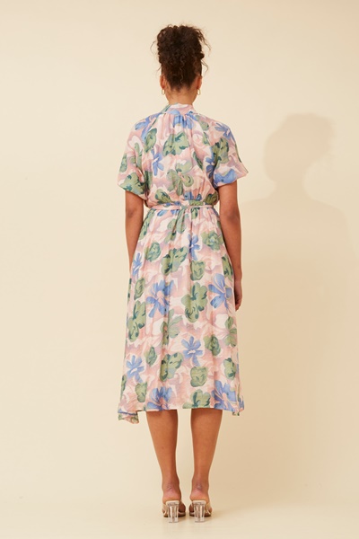 GENEVA FLORAL SHIRT DRESS