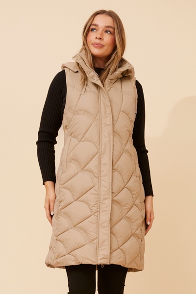 GEVAH SOLID PUFFER VEST