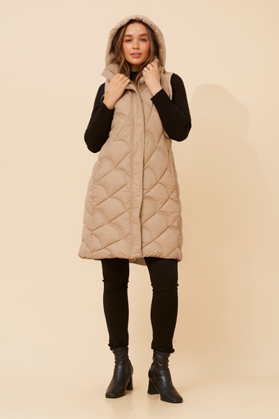 GEVAH SOLID PUFFER VEST
