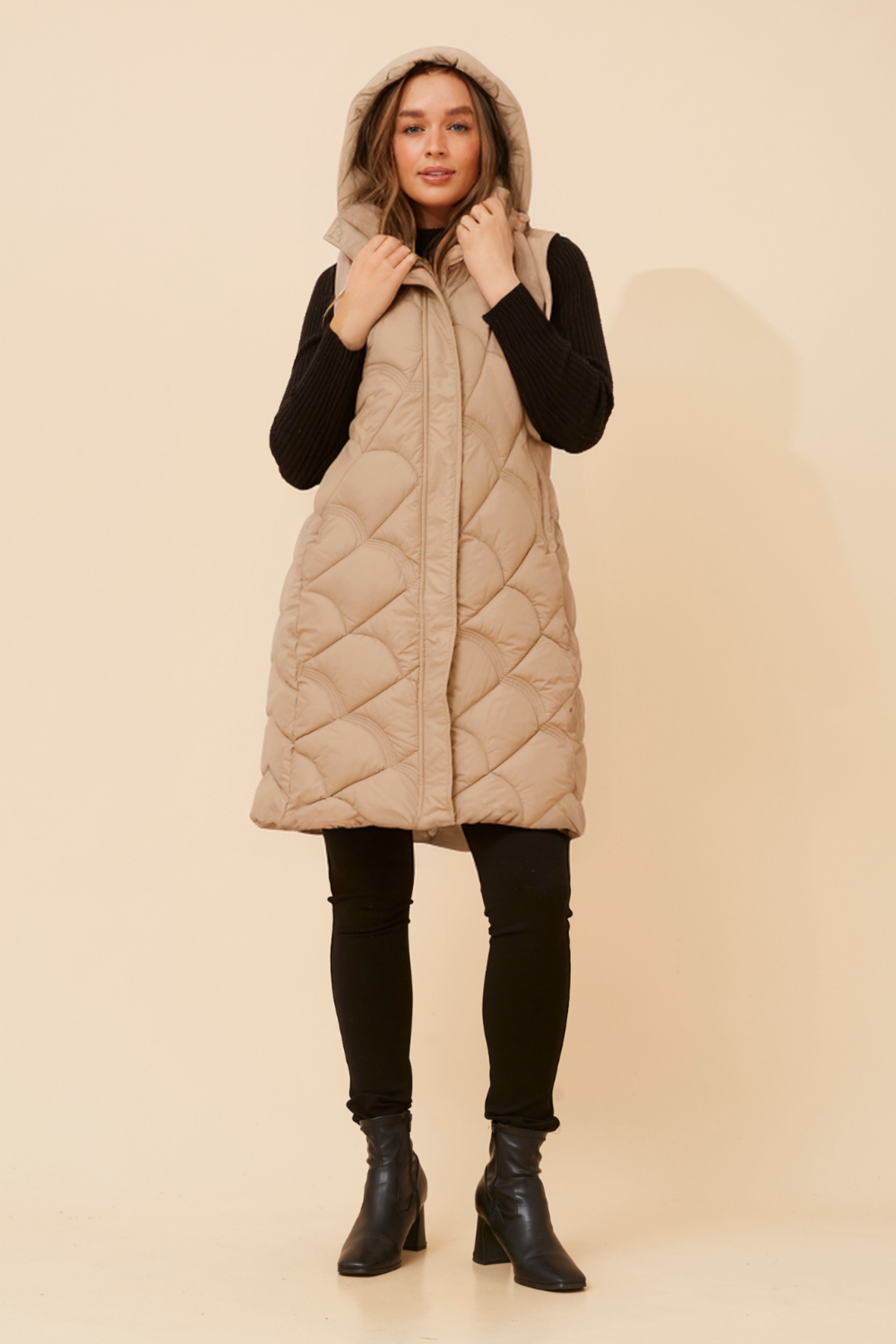 GEVAH SOLID PUFFER VEST