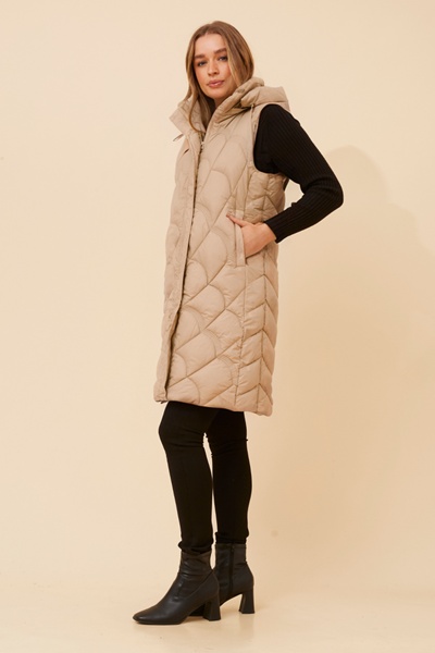 GEVAH SOLID PUFFER VEST
