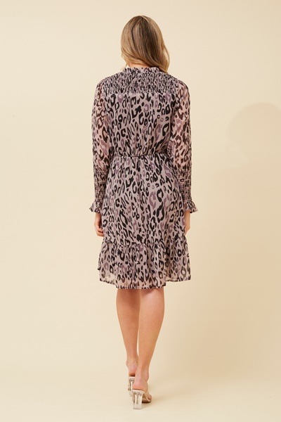 GIANNA ANIMAL PRINT DRESS