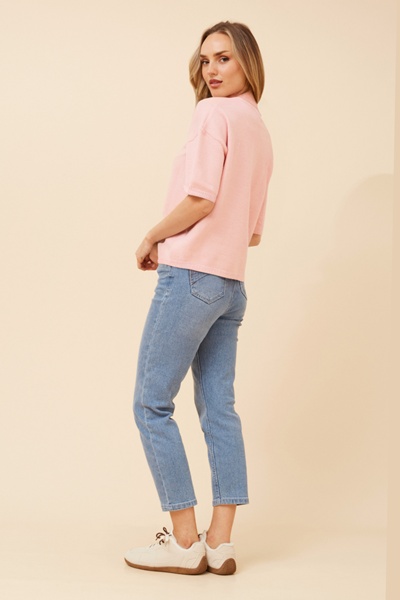 GILBERT SOLID KNIT PULLOVER
