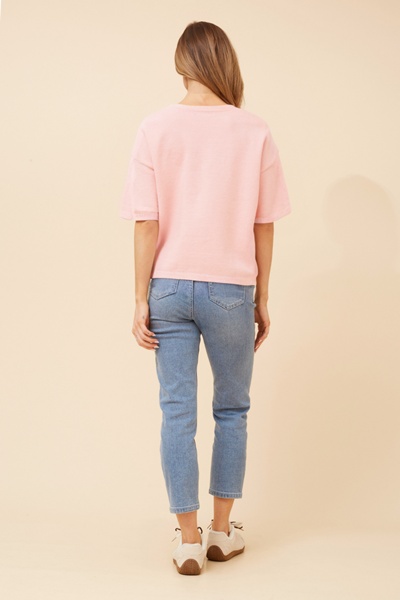 GILBERT SOLID KNIT PULLOVER