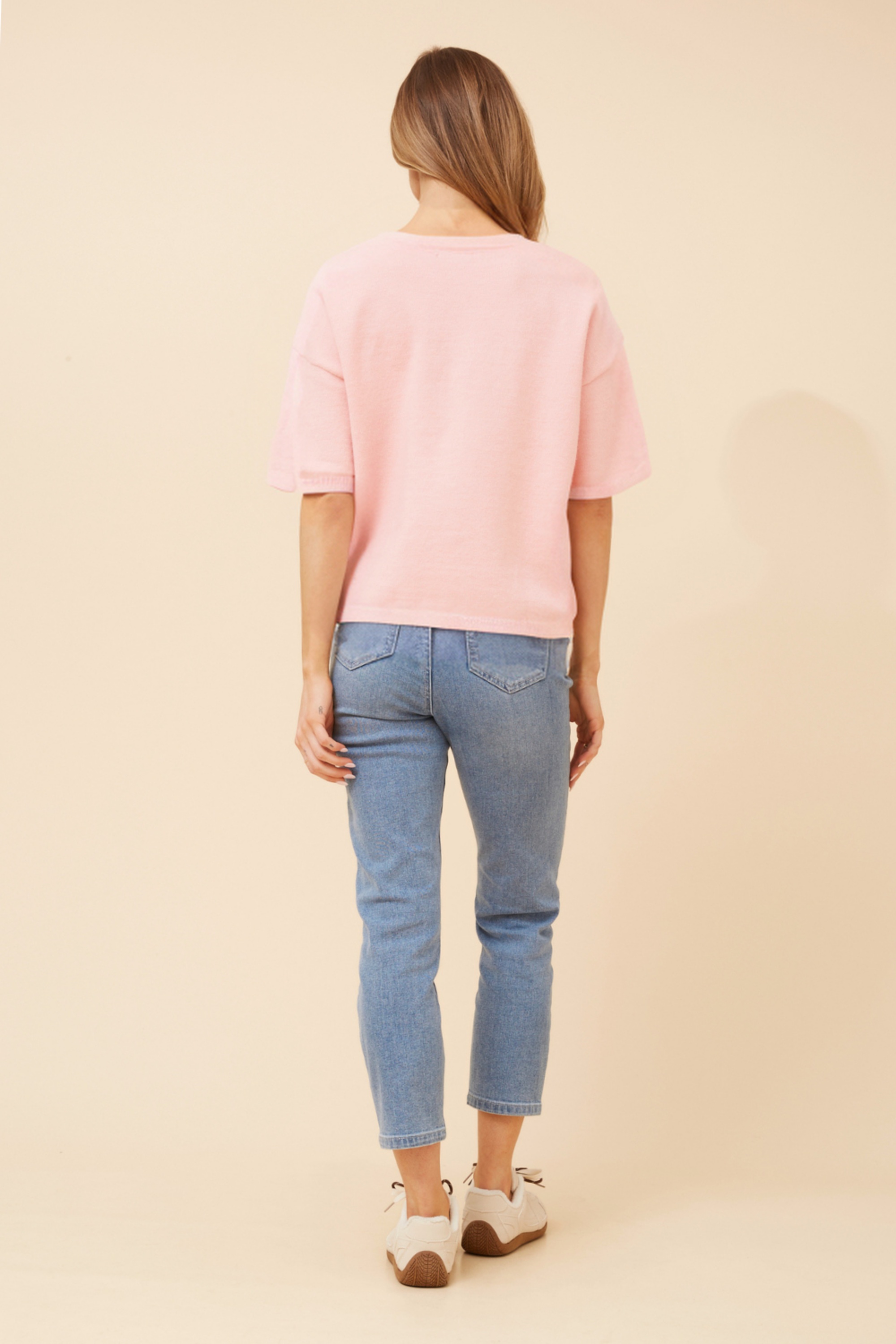 GILBERT SOLID KNIT PULLOVER