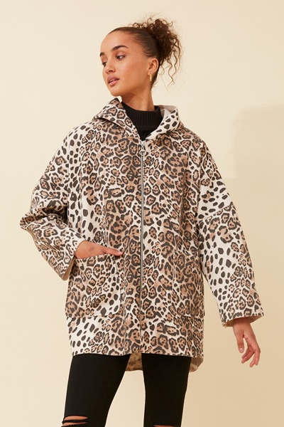 GINEVRA ANIMAL PRINT JACKET