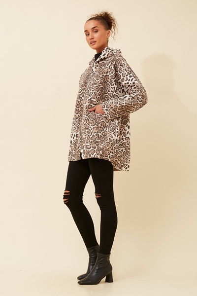 GINEVRA ANIMAL PRINT JACKET